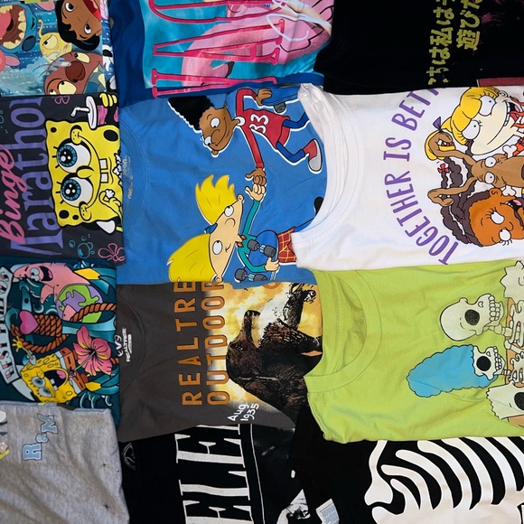 Colorful Graphic T-Shirts Collection - Picture 4 of 5
